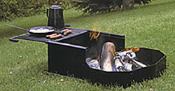 Campground Grills and Fire Rings